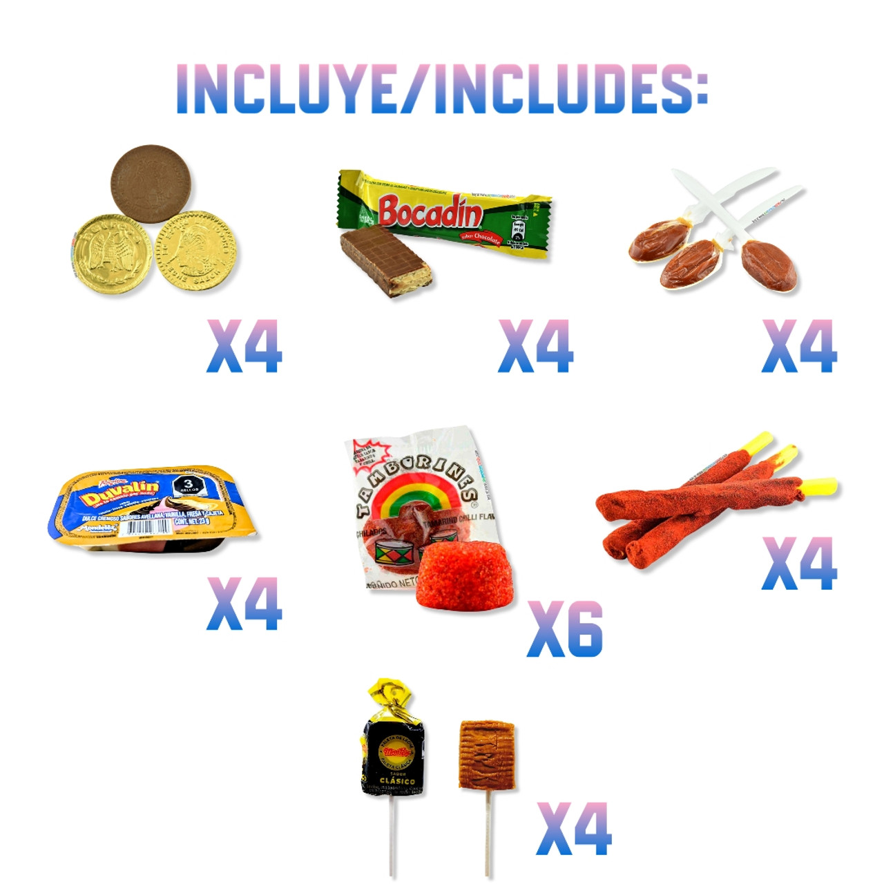 Limited Mexican Candy Holiday Mix - 30 pieces
