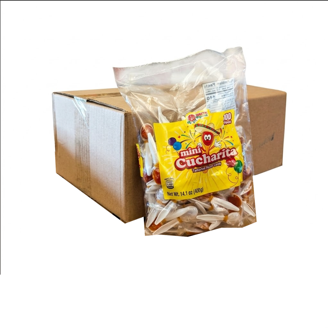 Cucharita tamarindo 100 piece bag 10 bags case