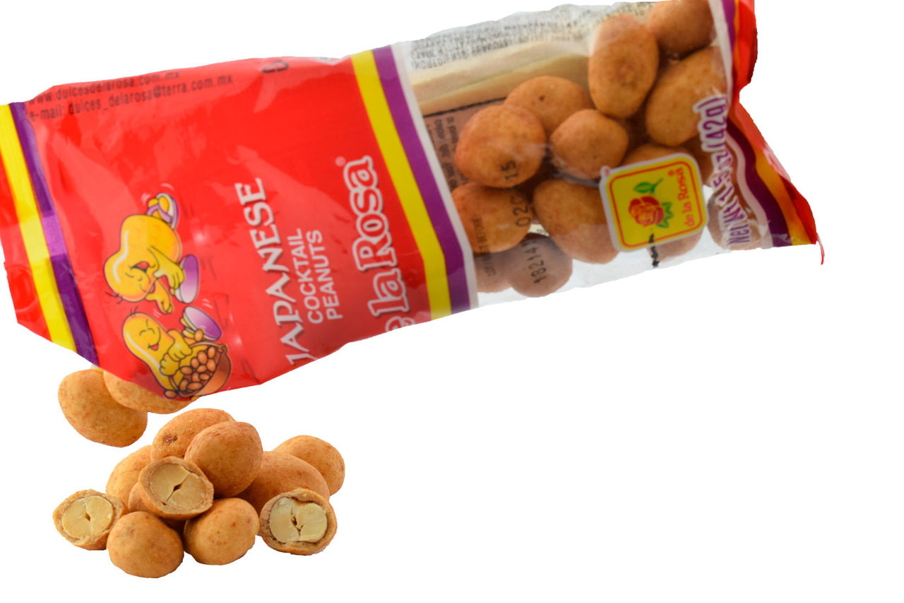 De La Rosa Cacahuate Japones 14 Pack | Buy At MyMexicanCandy.com