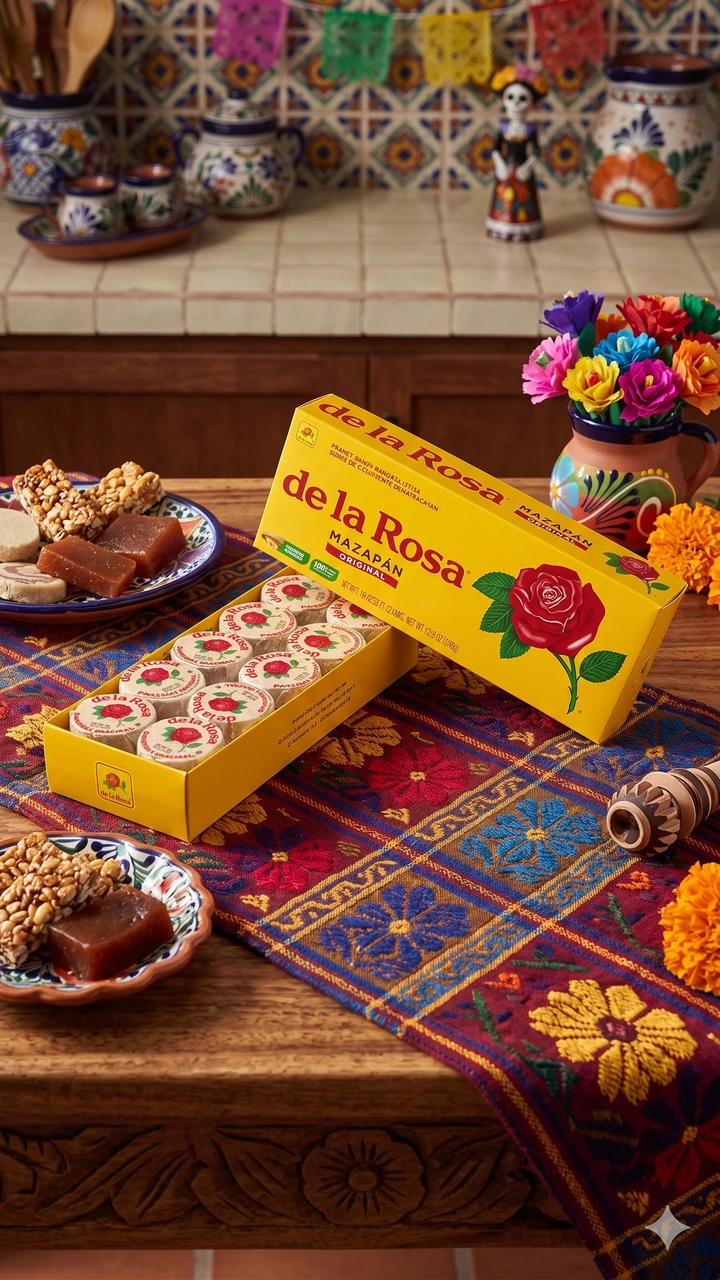 De la Rosa Mazapán - Peanut Candy - 30-Pieces Pack