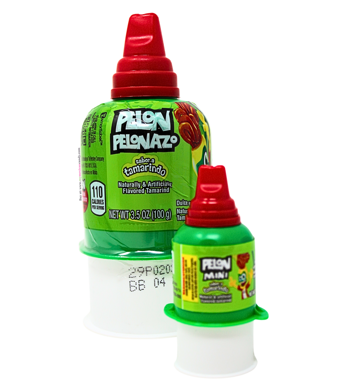 Pelon Pelo Rico is very delicious and yummy soft jell tamarind candy spaghetti strings. Kids will have fun pressing the bottle down and the small strips of candy come up from the bottom.