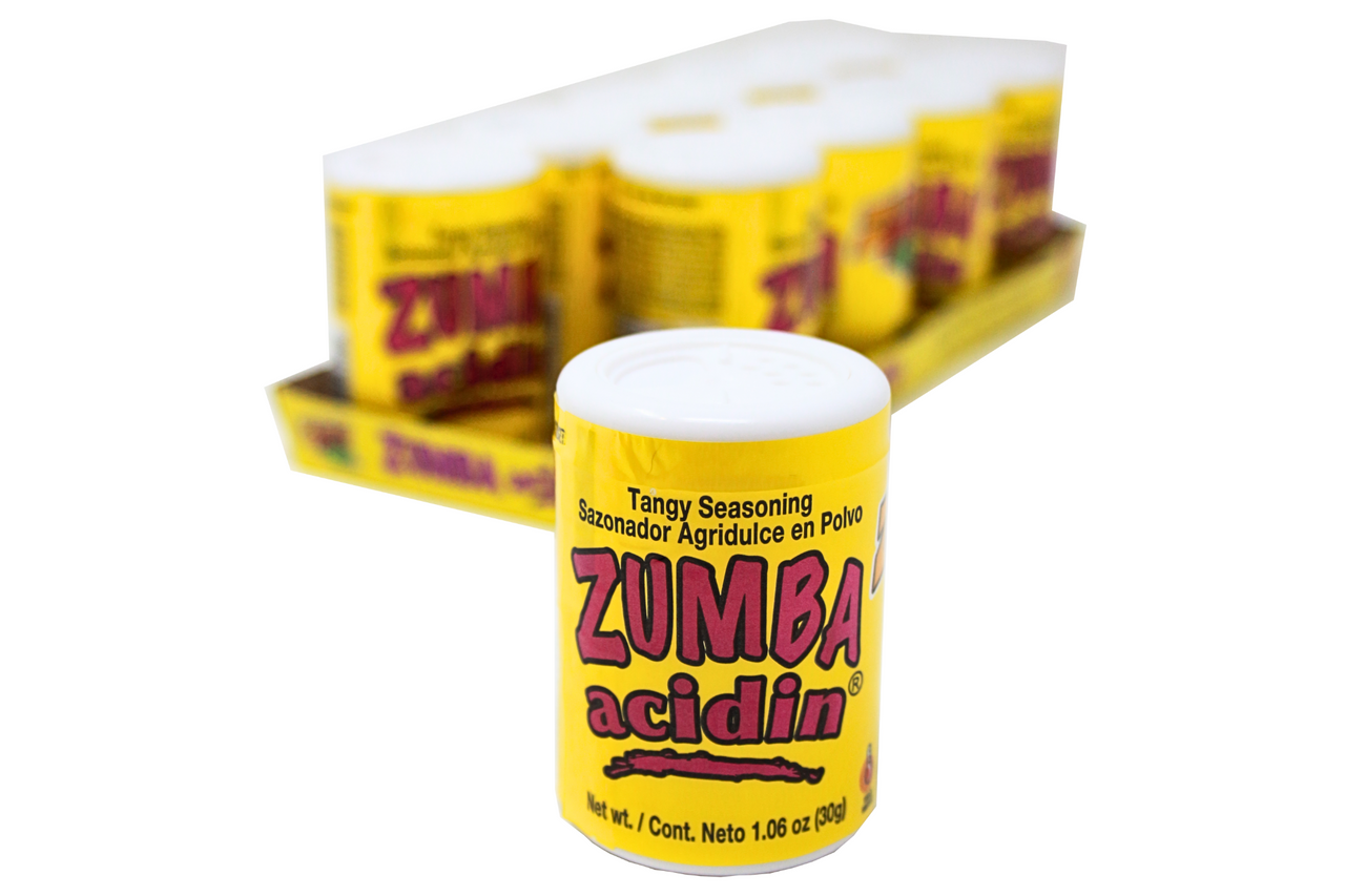Zumba Pica Acidin Sour & Spicy powder candy - 10 Pieces Pack