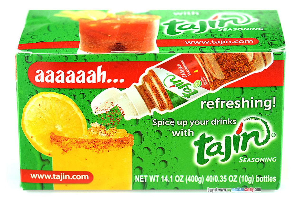 TAJIN FRUIT SEASONING MINI 0.35 oz Each ( 40 in a Pack ) – Mom and Pop  Wholesale