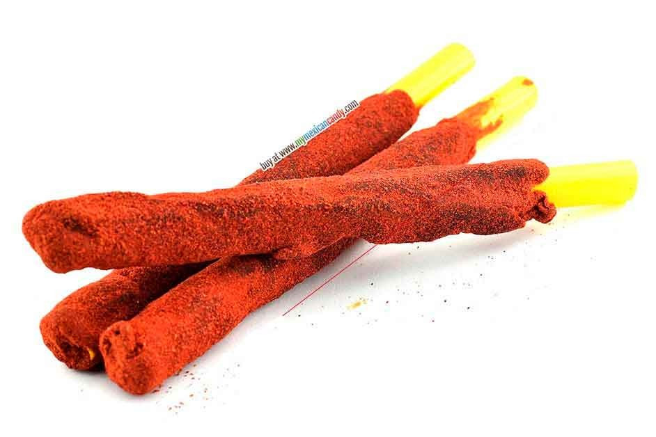Tarugo de tamarindo cubierta de chile perfecta para tus bebidas.
