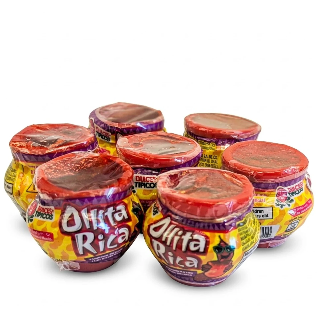 Ollita dulce de tamarindo mexicano 10 piezas.