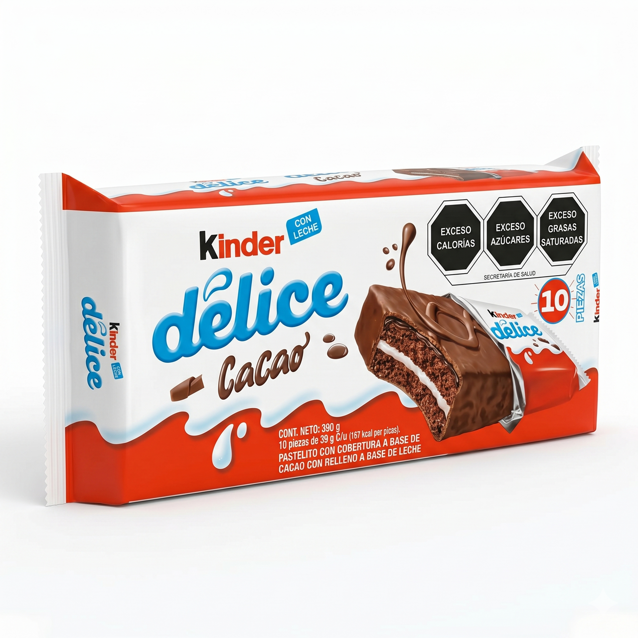 Kinder Delice Chocolate 10-Pieces Pack