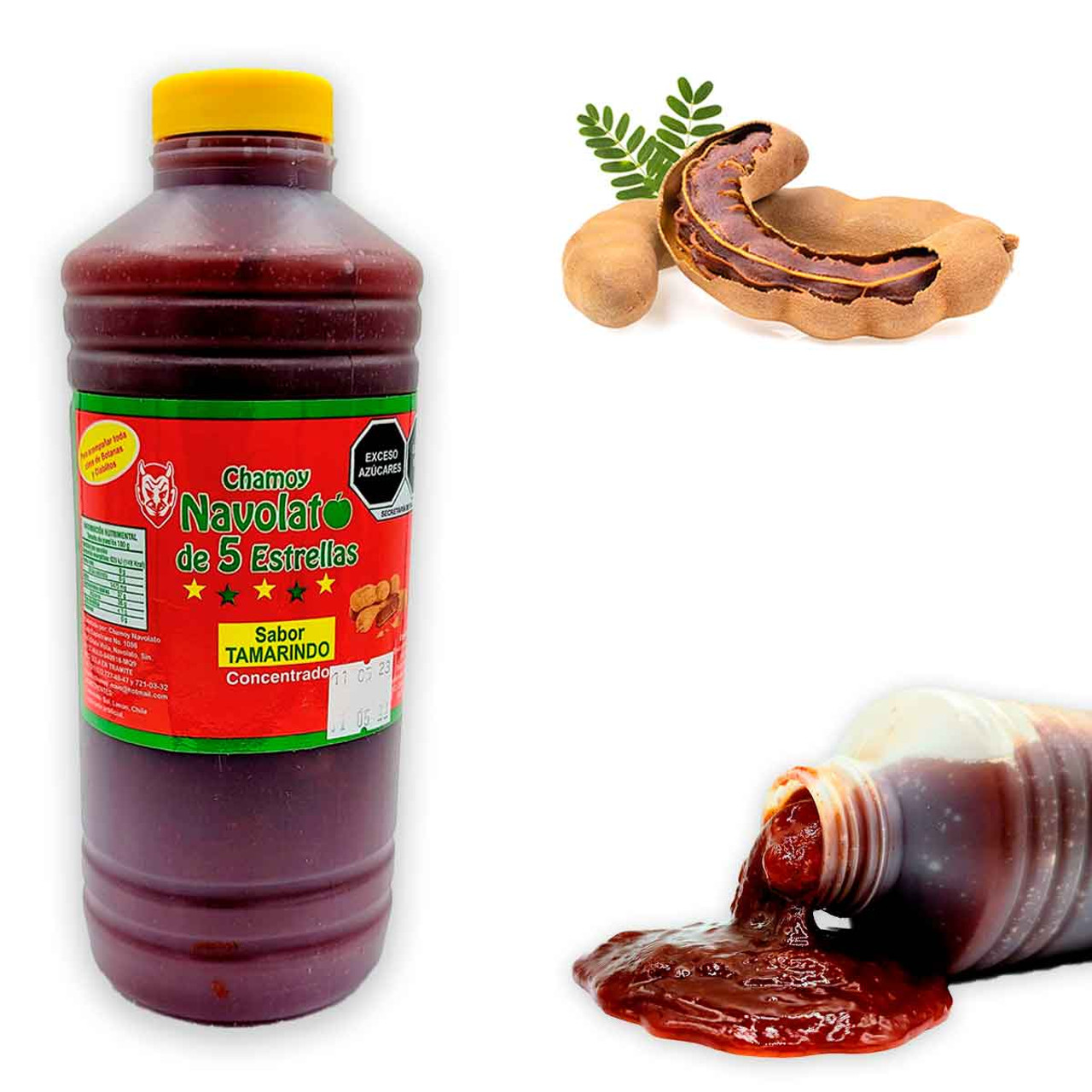 This is a delicious liquid seasoning sauce made with the rich essences of chamoy and tamarind.