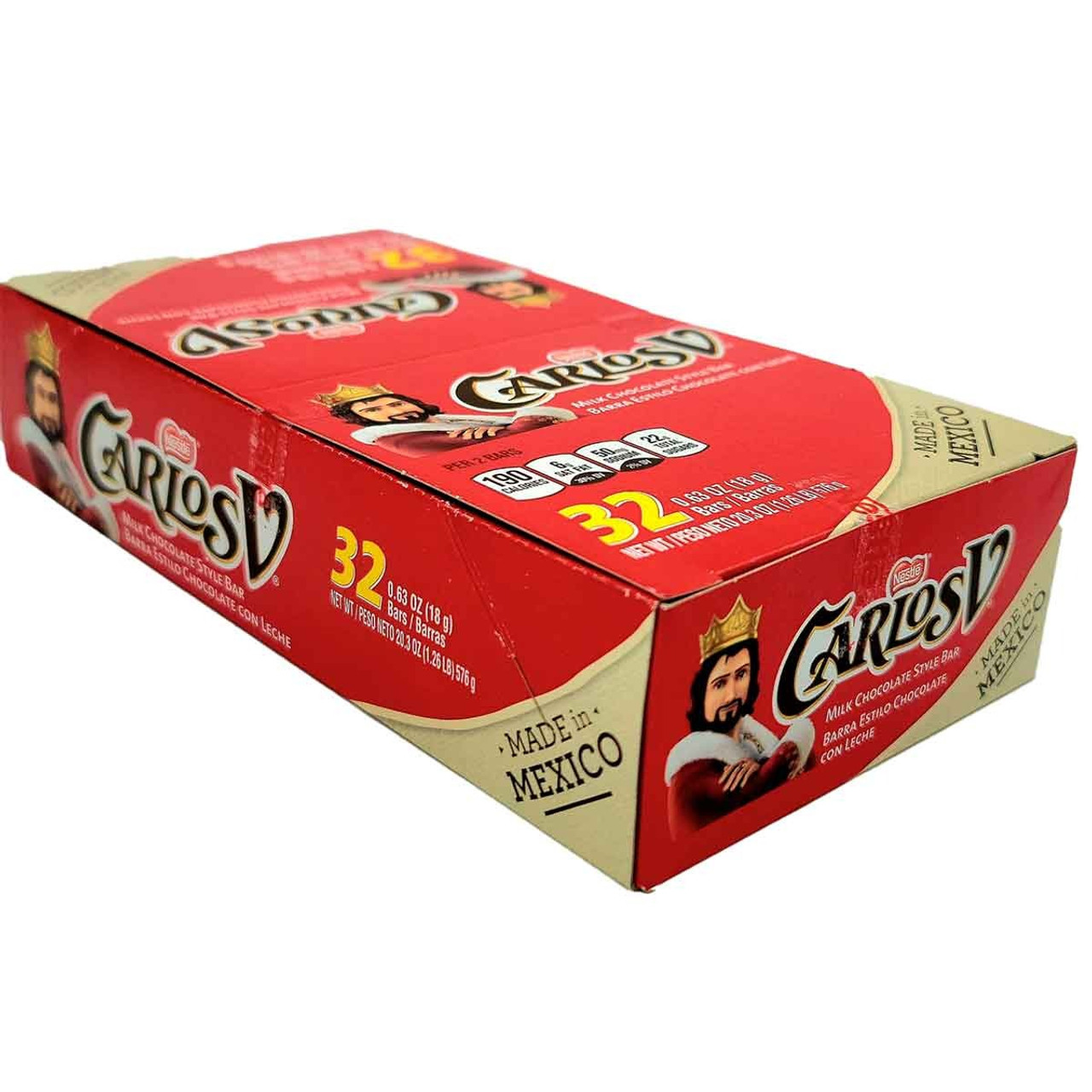 Nestle Carlos V 32Pieces Pack Buy at My Mexican Candy