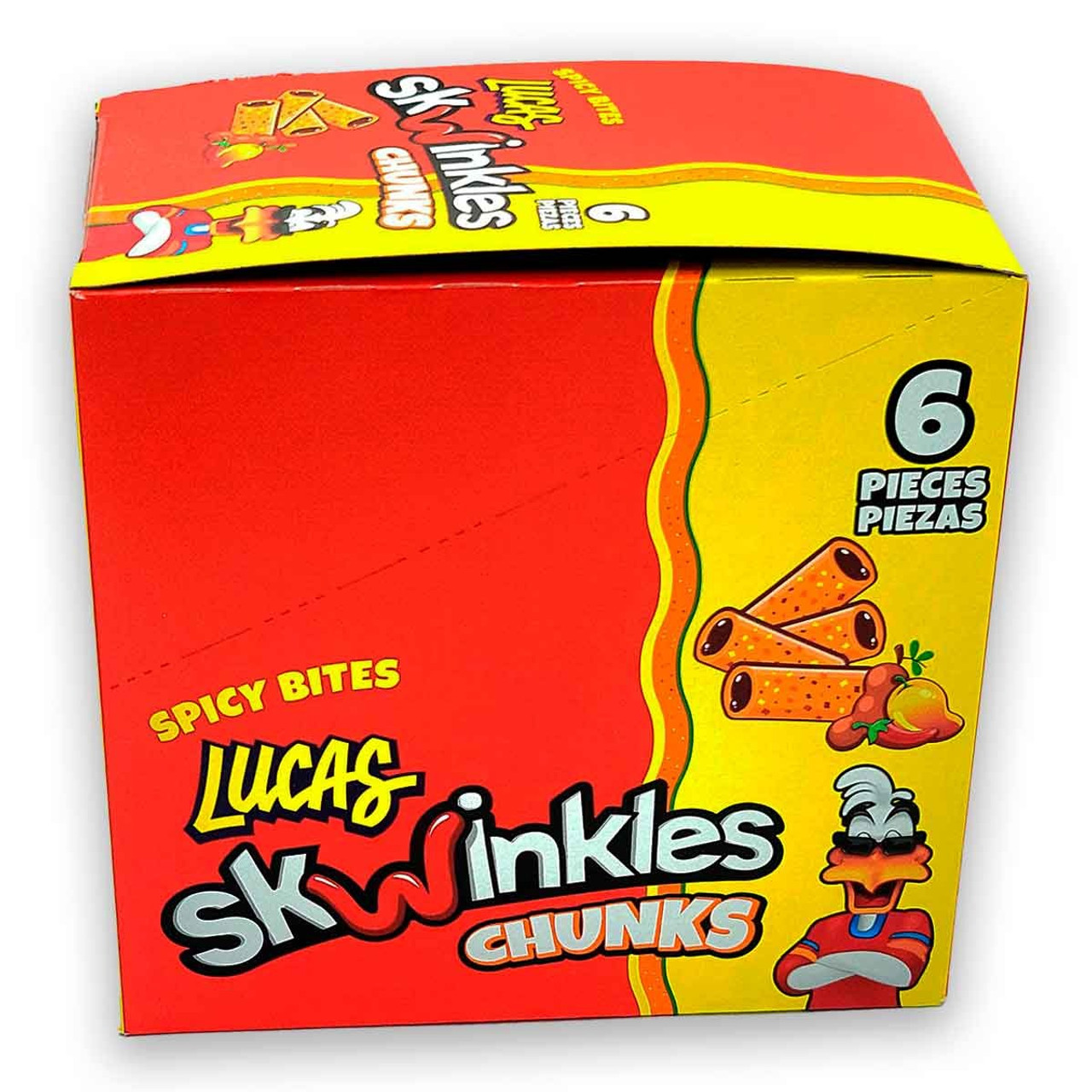 Lucas Skwinkles Mango Spicy Chunks 6-Pieces Pack