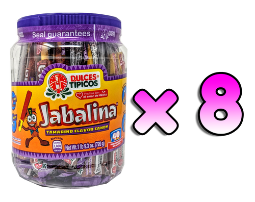 8 Bottles of Jabalina Tarugo by Dulces Tipicos