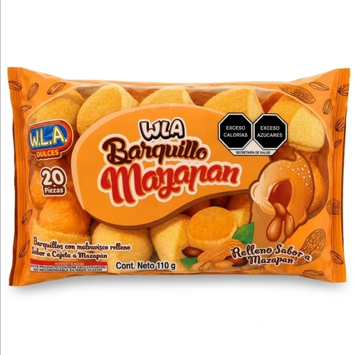 Sugar cone mazapan flavor