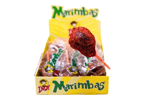 Paleta Indy marimbas dulce mexicano