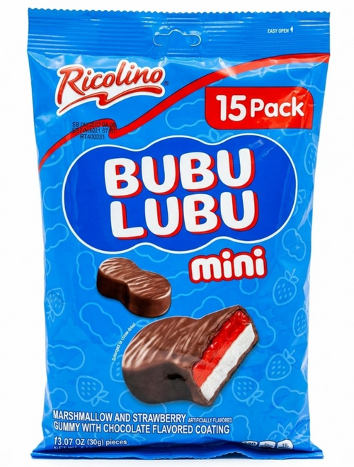 Ricolino Bubulubu Mini US 15-Pieces Pack