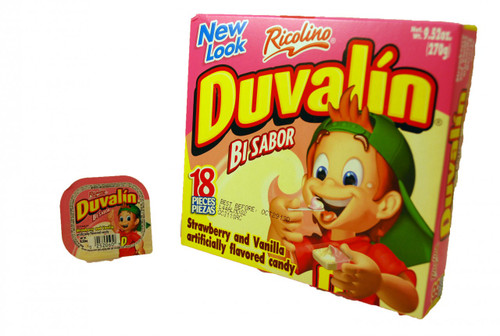 This Duvalin candy is a delicious strawberry and hazelnut flavored candy cream, which is similar to the pudding. The combination of Hazelnut mixed with strawberry is a tasty treat for a wonderful snaky experience.