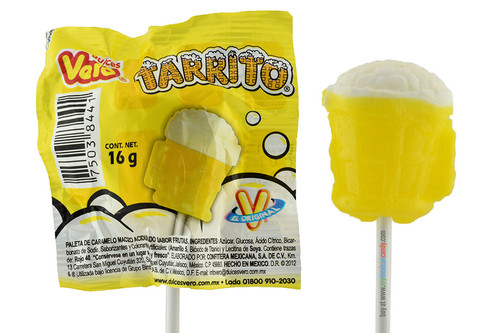 Vero Lollipops Pinta Azul Brocha 40-Pieces Pack