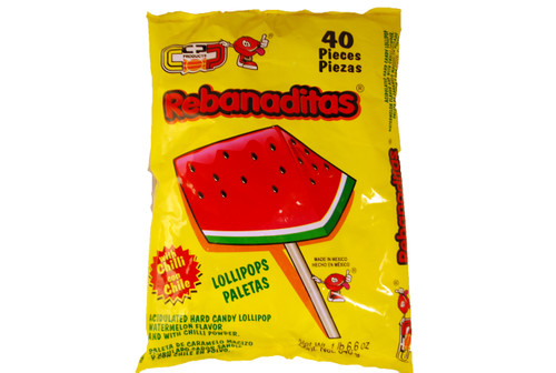Vero Sandi Brochas 40 Piece Bag Chili Powder Watermelon