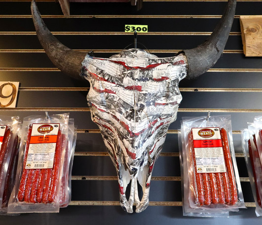 We The People Bison Skull