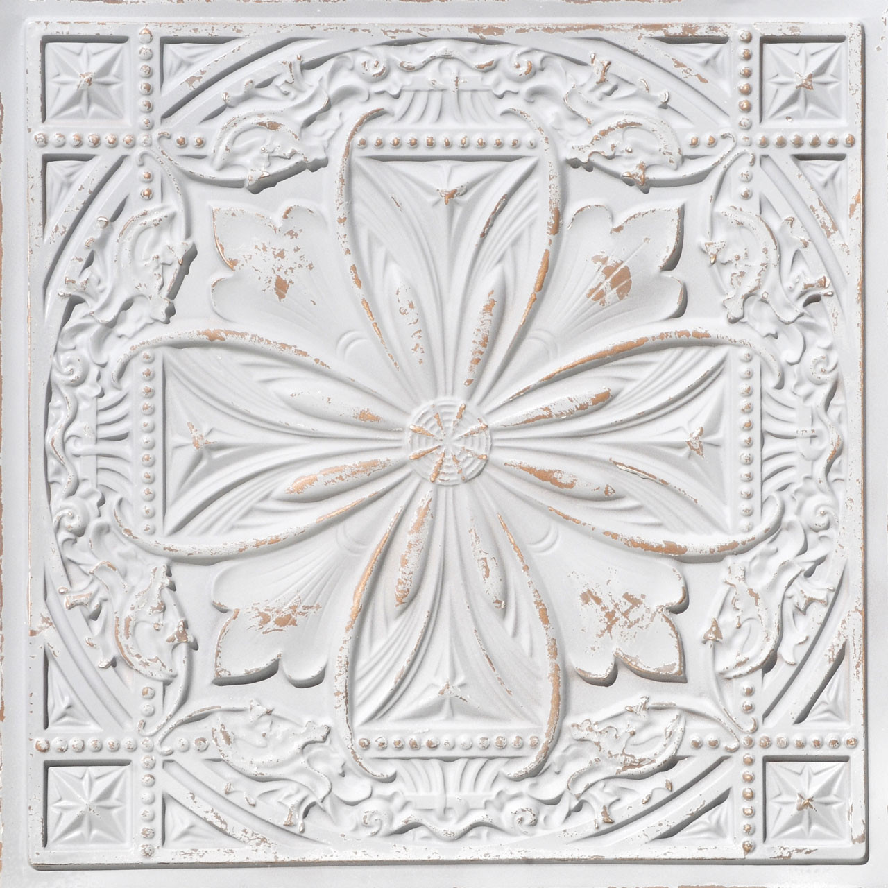 ホルミシスタイル　１０枚セット　中古品です。 Milan - Faux Tin Ceiling Tile - 24 in x 24 in - #DCT 10