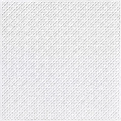 Faux Tin Ceiling Tile - 24 x 24 - #DCT 20 - White Matte