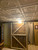 R47 Styrofoam Ceiling Tile - Plain White - Installed  R47 Styrofoam Ceiling Tile - Plain White - Installed