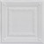Eyelet 2 ft x 2 ft Shanko - Wall and Ceiling Patterns - #504 - (Pack of 6 and 12) - White