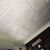 Line Art Glue-up Styrofoam Ceiling Tile 20 in x 20 in - #R 24 - Installed in  Living and Dining