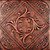 R 02 Styrofoam Ceiling Tile 20x20 - Antique Copper