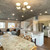 Diamond Wreath - Styrofoam Ceiling Tile - Plain White - Installed in Living and dining Diamond Wreath - Styrofoam Ceiling Tile - Plain White - Installed in Living and dining