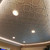 Circles and Stars foam Ceiling Tile - Plain White - Installed in Living and Dining Circles and Stars foam Ceiling Tile - Plain White - Installed in Living and Dining