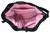 Large Leather Bucket Bag. Top POV. Color: Black