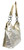 Geometric Gem Handbag. Side POV. Color: Gold