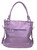 Laser-Cut Tote Bag. Back POV. Color: Lavender