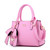 Dangling Bow Purse. Front POV. Color: Pink