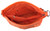 Laser-Cut Concealed Carry Hobo Bag. Top POV. Color: Orange