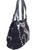 Rhinestone Cat Purse. Side POV. Color: Black
