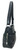 Small Locking Concealed Carry Handbag. Side POV. Color: Black