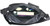 Locking Front Pockets Concealed Carry Purse. Top POV. Color: Black