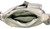 Locking Front Pockets Concealed Carry Purse. Top POV. Color: Gray