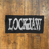 Lockjaw distressed logo patch