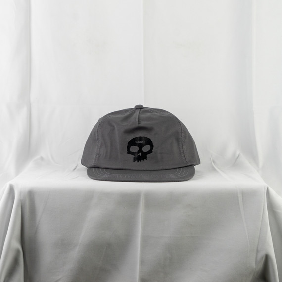 Zero Skateboards - Single Skull Hat Grey