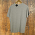 Nineties small logo tee (grey/green)