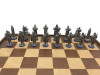 Battle of Clontarf Antique Finish Chess Side - Brian Boru