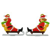 Child on Sleigh - Christmas Decorations if cast and painted.