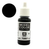 Vallejo Model Color Gloss Black Acrylic Paint 70861
