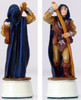 The Bright Host Fantasy Chess pieces if cast and painted.