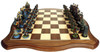 Fantasy Chess Set: Both sides.