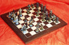 Fantasy Chess Set: Both sides.