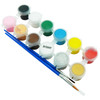 Economic Paint Pack with 2 Brushes.