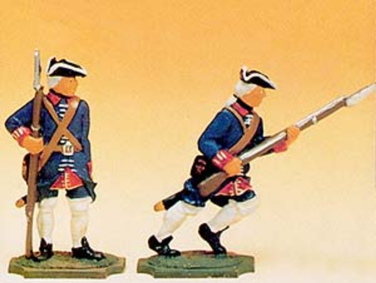 French Regiments 1750  Troopers Standing & Running 40mm Moulds