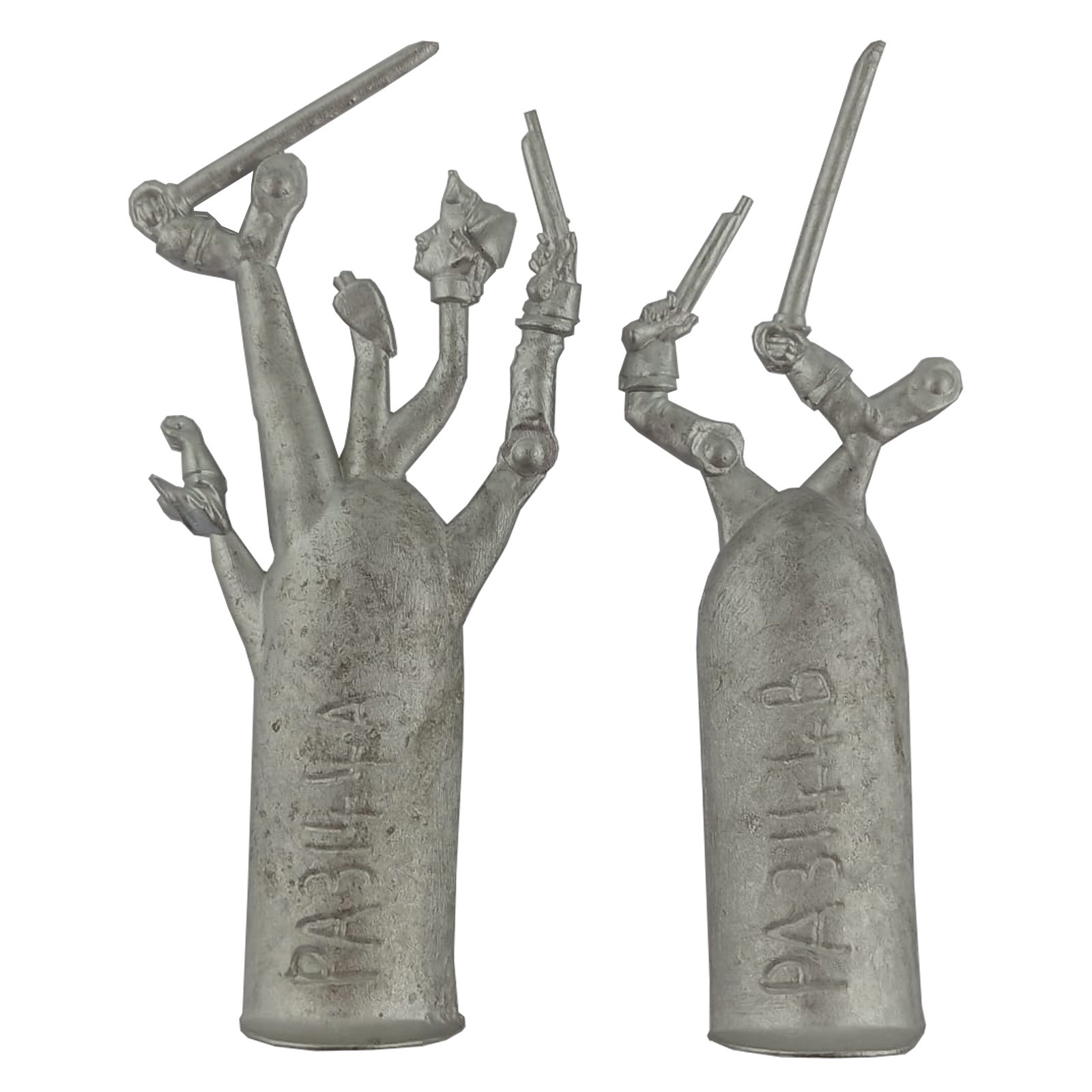 Prince August Stampo Hobby Casting – 3x Elfi Fantasy 25mm Per Fusione Metallo, Stampo In Gomma PA679 - 2